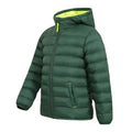 Khaki Green - Pack Shot - Mountain Warehouse Childrens-Kids Seasons Water Resistant Padded Jacket