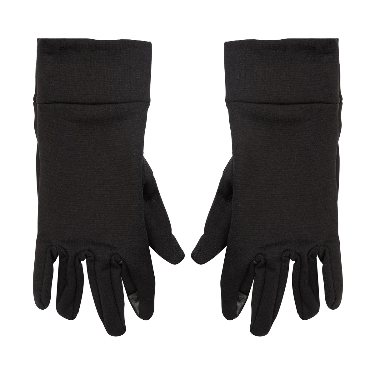 Black - Back - Mountain Warehouse Womens-Ladies Touch Screen Lined Gloves