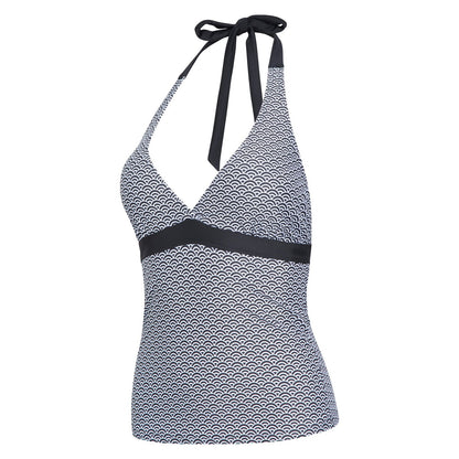 Black - Side - Mountain Warehouse Womens-Ladies Ocean Notion Tankini Set