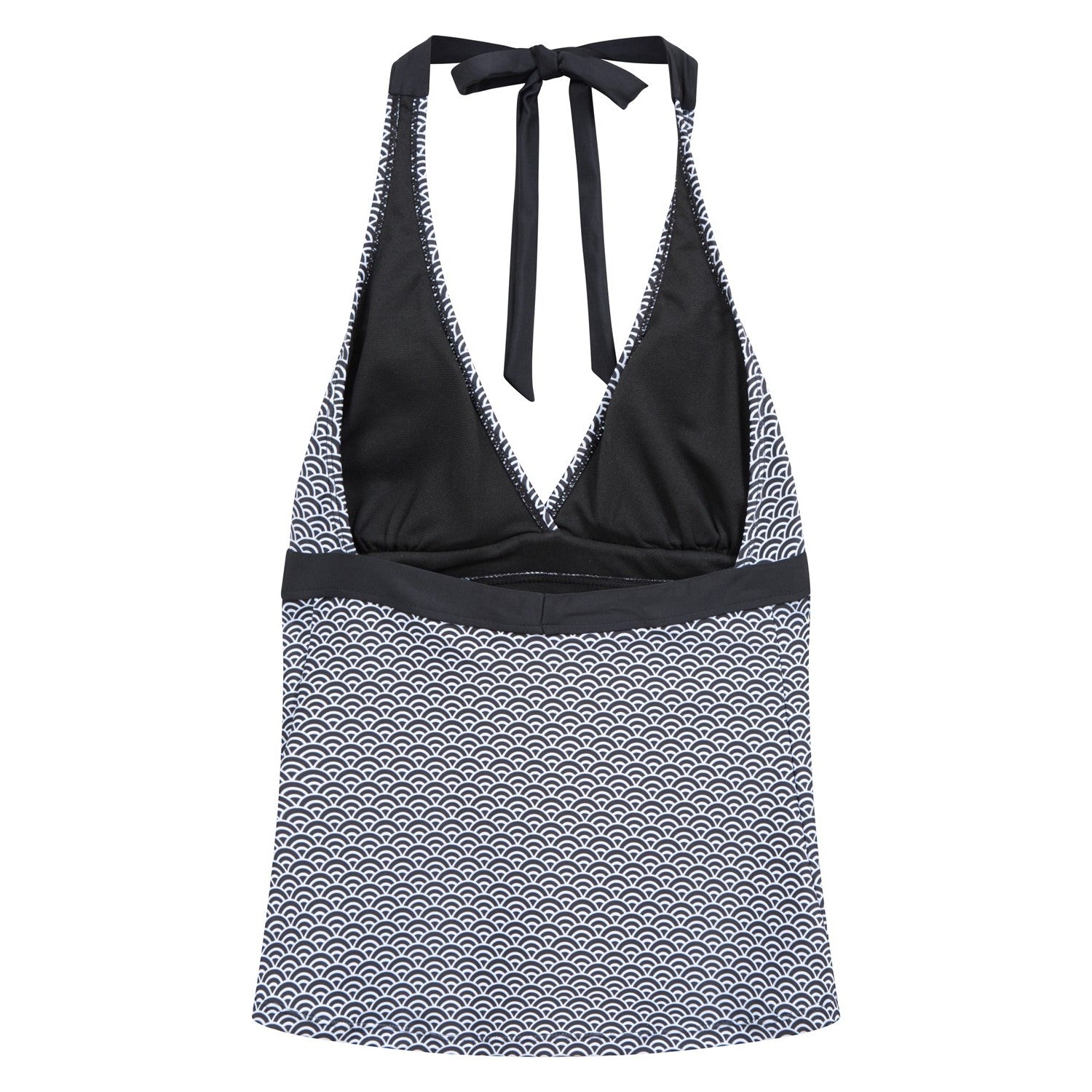Black - Pack Shot - Mountain Warehouse Womens-Ladies Ocean Notion Tankini Set
