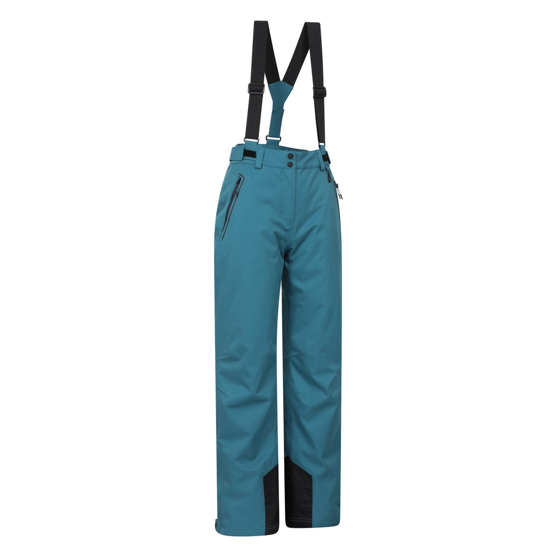 Dark Green - Side - Mountain Warehouse Womens-Ladies Chalet Extreme Waterproof Ski Trousers