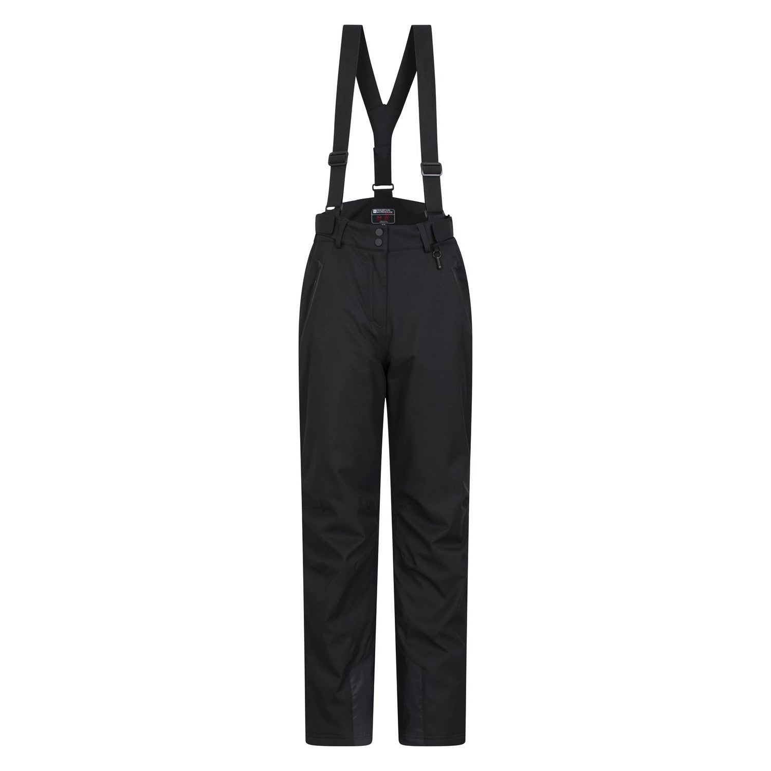 Black - Front - Mountain Warehouse Womens-Ladies Chalet Extreme Waterproof Ski Trousers