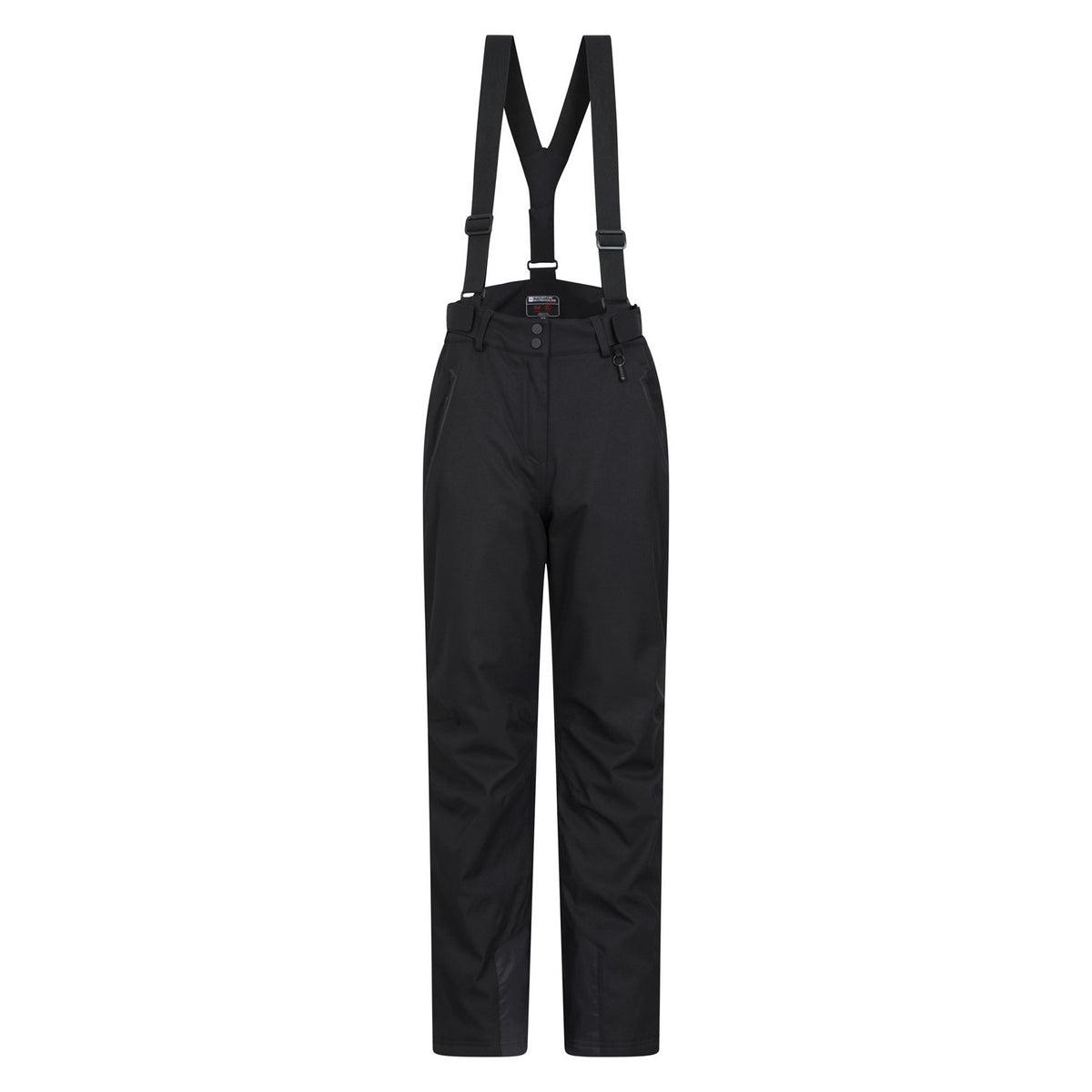 Black - Front - Mountain Warehouse Womens-Ladies Chalet Extreme Waterproof Ski Trousers