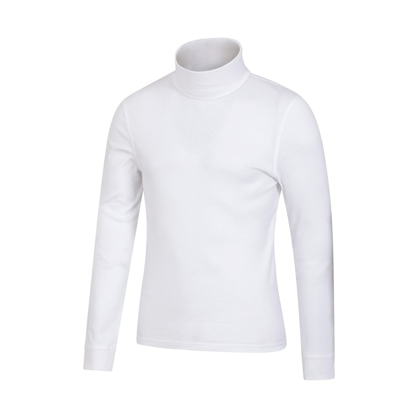 White - Side - Mountain Warehouse Mens Meribel Cotton Thermal Top