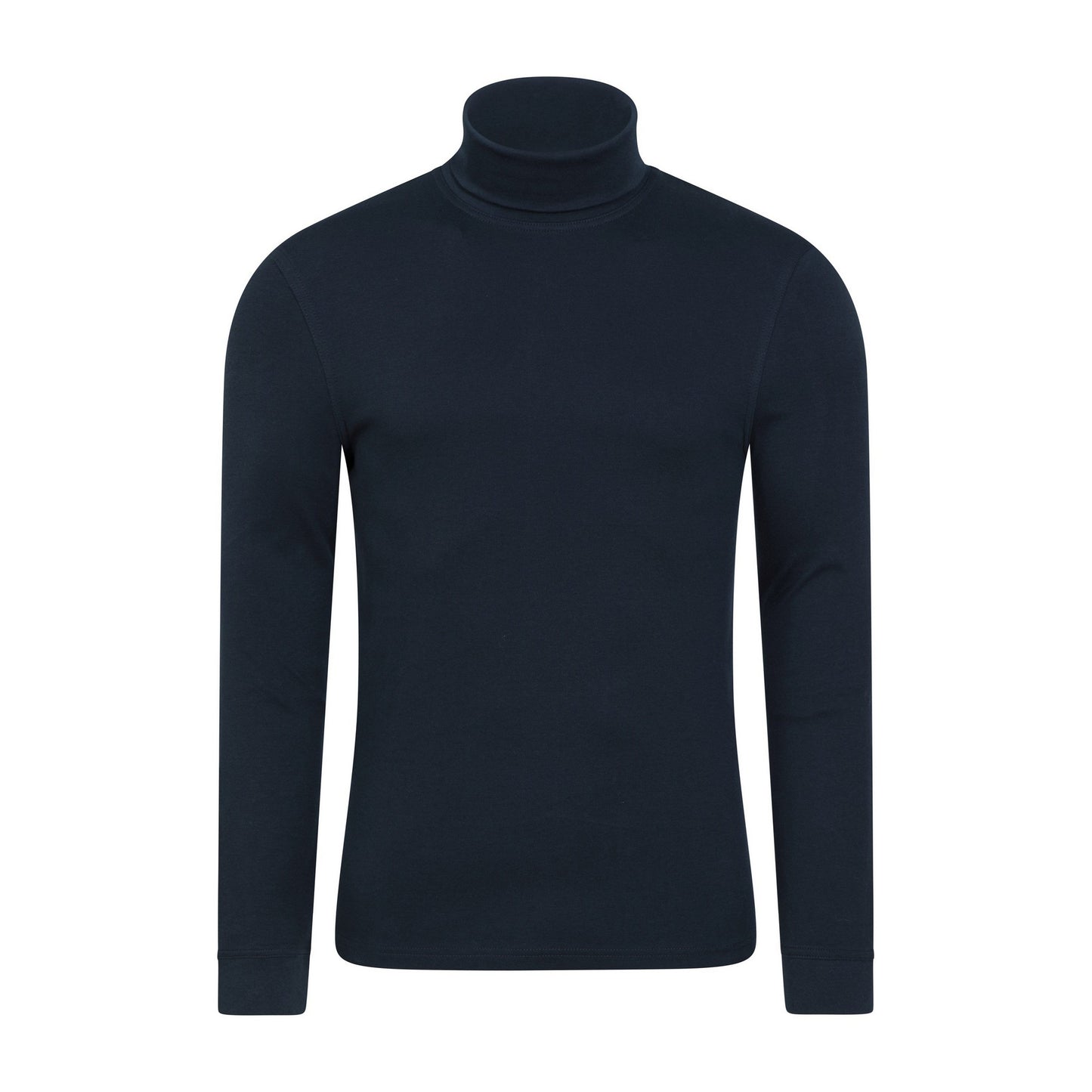 Navy - Front - Mountain Warehouse Mens Meribel Cotton Thermal Top