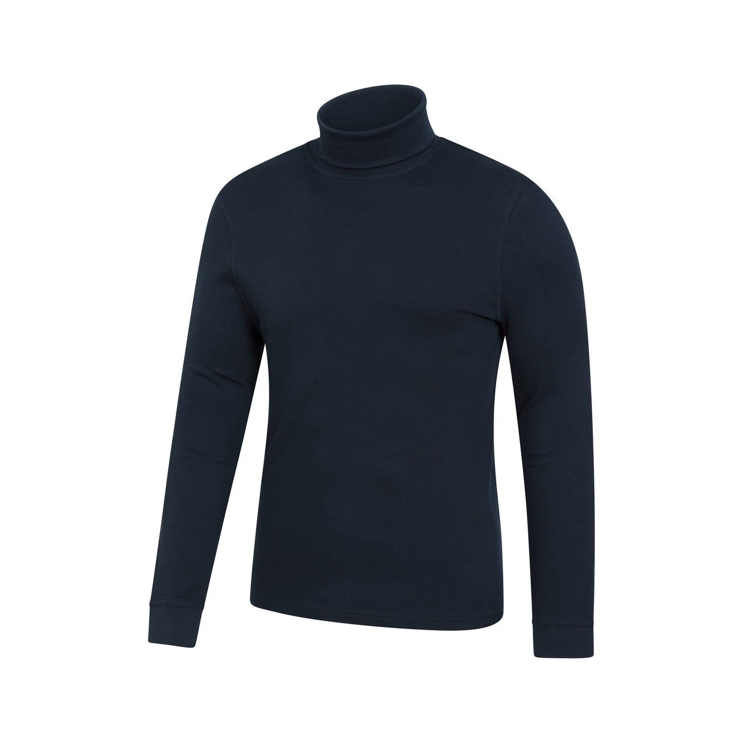 Navy - Side - Mountain Warehouse Mens Meribel Cotton Thermal Top