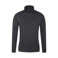 Black - Front - Mountain Warehouse Mens Meribel Cotton Thermal Top