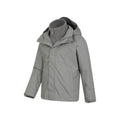 Light Khaki - Close up - Mountain Warehouse Childrens-Kids Fell 3 in 1 Jacket