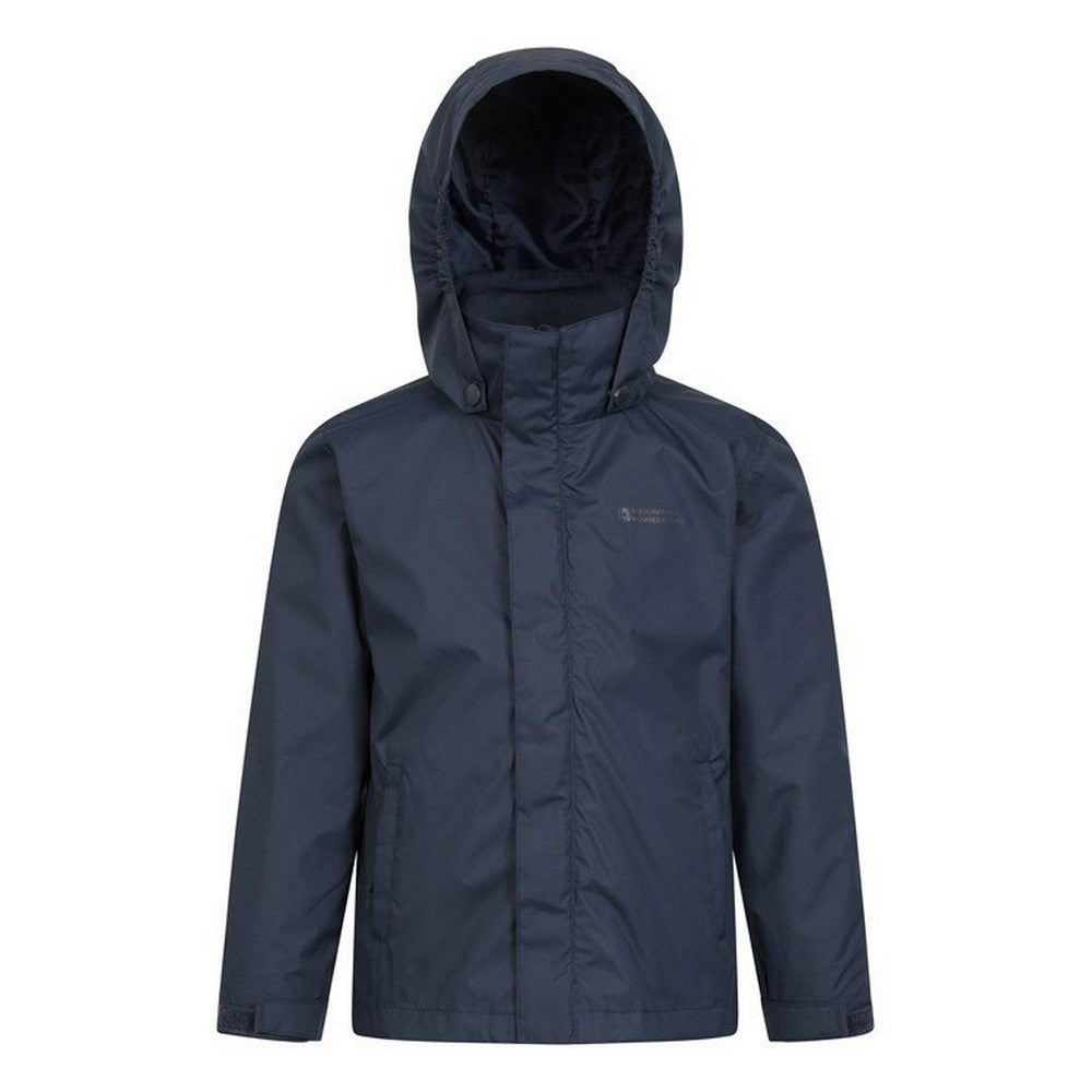 Navy - Back - Mountain Warehouse Childrens-Kids Fell 3 in 1 Jacket