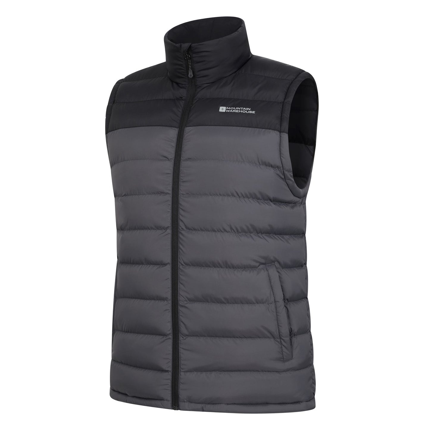 Dark Grey - Lifestyle - Mountain Warehouse Mens Seasons II Padded Gilet