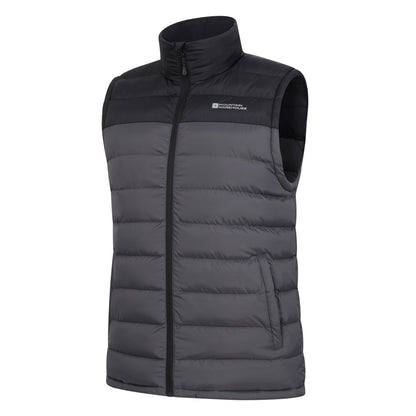 Dark Grey - Lifestyle - Mountain Warehouse Mens Seasons II Padded Gilet