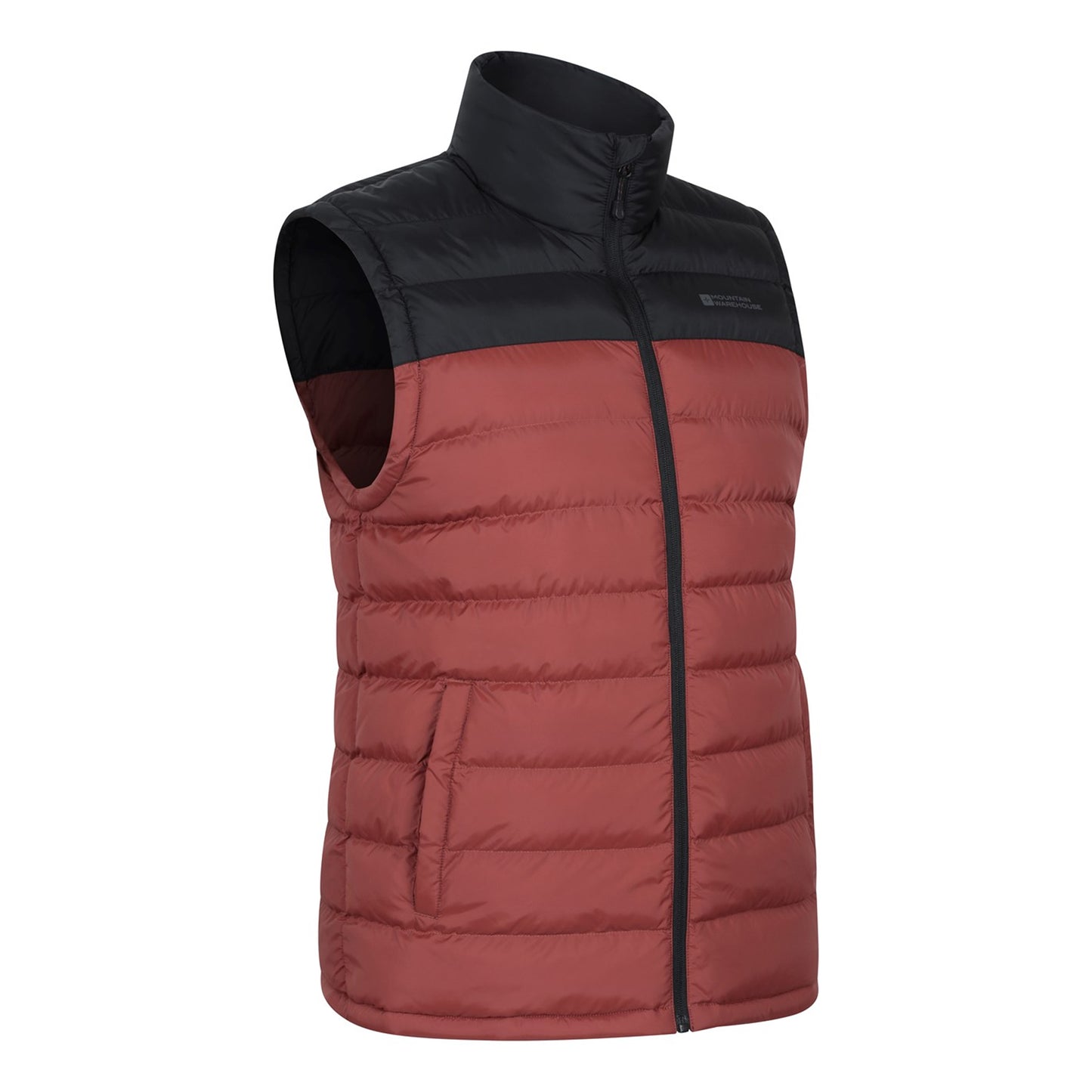 Berry - Back - Mountain Warehouse Mens Seasons II Padded Gilet