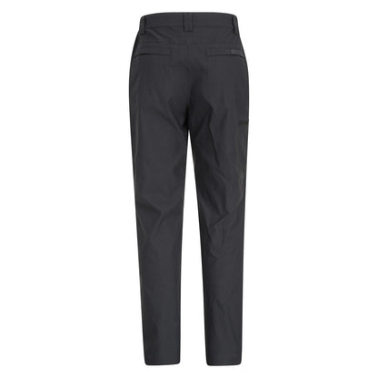 Black - Back - Mountain Warehouse Womens-Ladies Hiker Stretch Short Winter Trousers