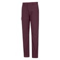 Burgundy - Lifestyle - Mountain Warehouse Womens-Ladies Hiker Stretch Short Winter Trousers