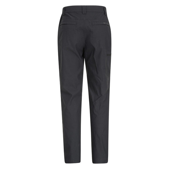 Black - Back - Mountain Warehouse Womens-Ladies Hiker Stretch Short Winter Trousers