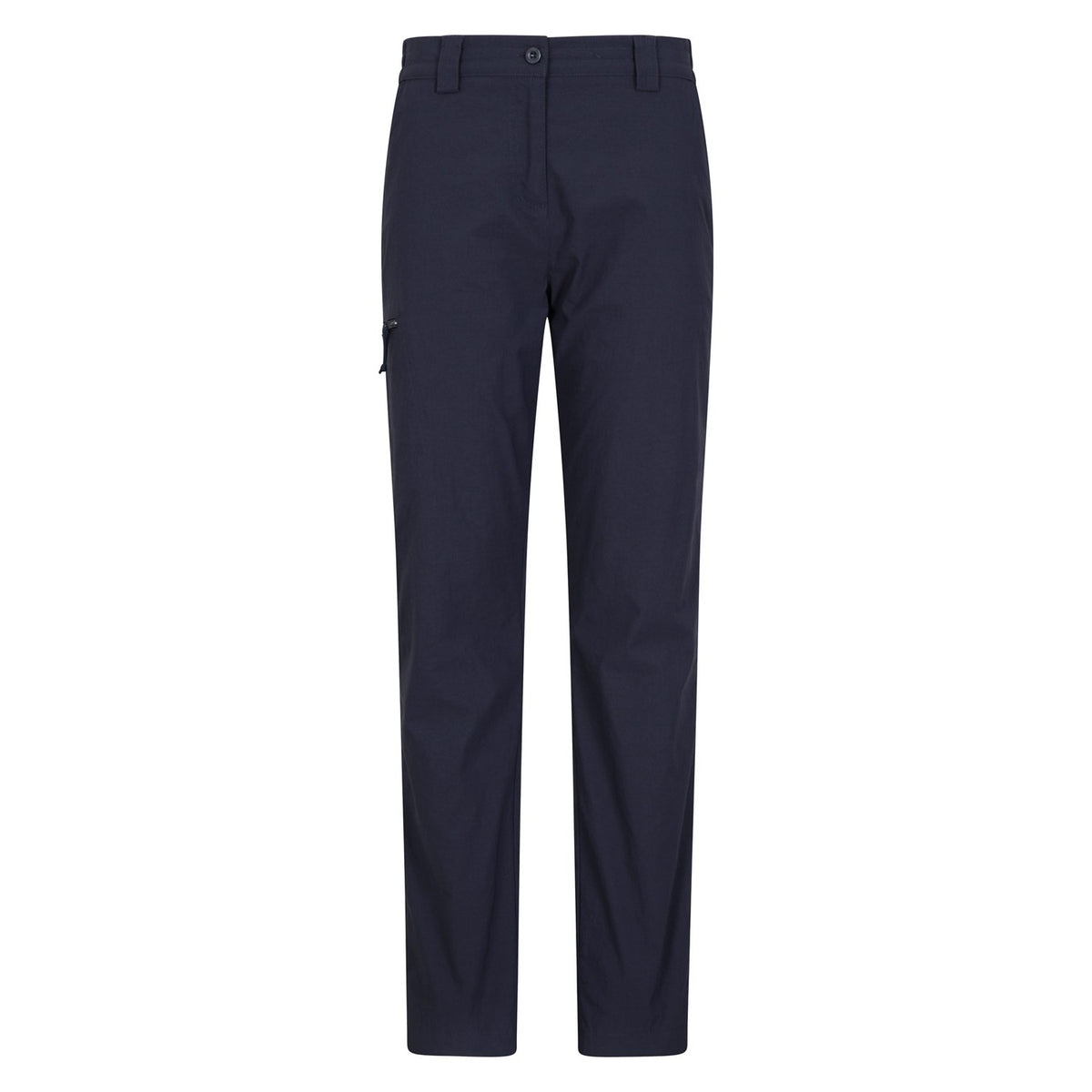Navy - Front - Mountain Warehouse Womens-Ladies Hiker Stretch Short Winter Trousers