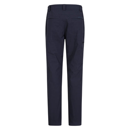 Navy - Back - Mountain Warehouse Womens-Ladies Hiker Stretch Short Winter Trousers