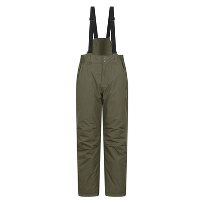 Green - Front - Mountain Warehouse Mens Regular Dusk II Ski Trousers