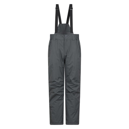 Grey - Front - Mountain Warehouse Mens Regular Dusk II Ski Trousers