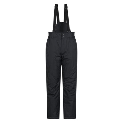 Black - Front - Mountain Warehouse Mens Regular Dusk II Ski Trousers