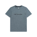 Pale Blue - Front - Animal Mens Latero Logo Swimming T-Shirt