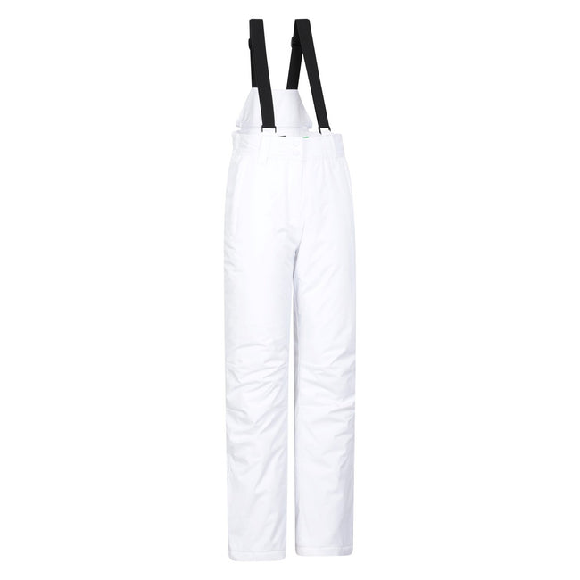 White - Side - Mountain Warehouse Womens-Ladies Moon II Ski Trousers