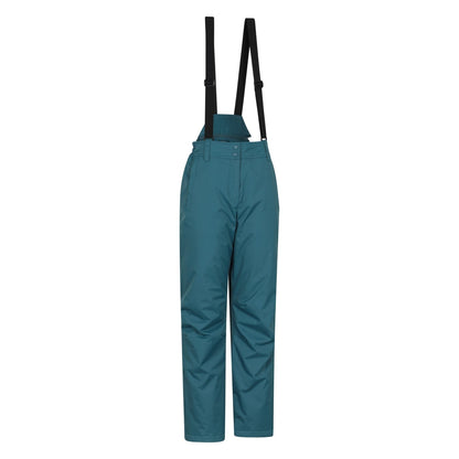Teal - Back - Mountain Warehouse Womens-Ladies Moon II Ski Trousers