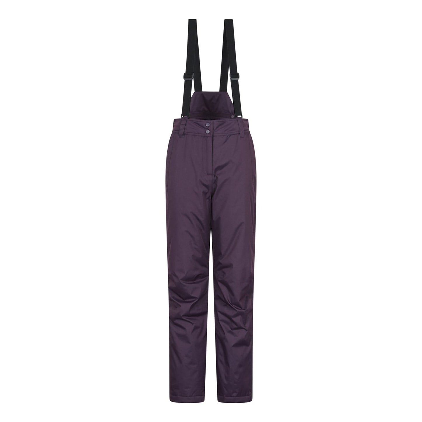 Dark Purple - Front - Mountain Warehouse Womens-Ladies Moon II Ski Trousers