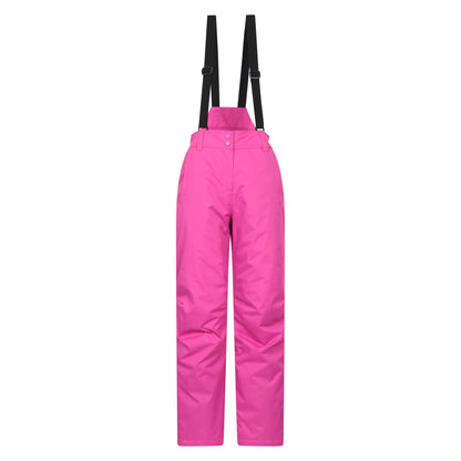 Pink - Front - Mountain Warehouse Womens-Ladies Moon II Ski Trousers