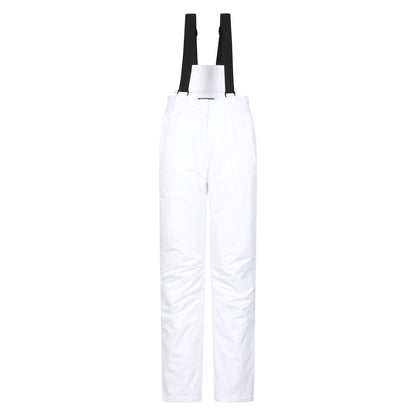 White - Front - Mountain Warehouse Womens-Ladies Moon II Ski Trousers