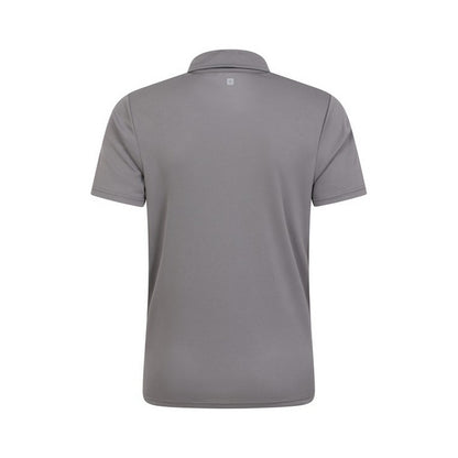 Dark Grey - Back - Mountain Warehouse Mens Endurance IsoCool Polo Shirt