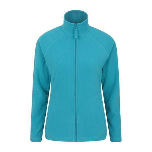 Teal - Front - Mountain Warehouse Womens-Ladies Raso Fleece Jacket