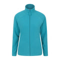 Teal - Front - Mountain Warehouse Womens-Ladies Raso Fleece Jacket