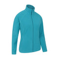 Teal - Side - Mountain Warehouse Womens-Ladies Raso Fleece Jacket