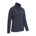 Navy - Side - Mountain Warehouse Womens-Ladies Raso Fleece Jacket