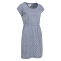 Corn Blue - Side - Mountain Warehouse Womens-Ladies Mykonos Seashells Midi Dress