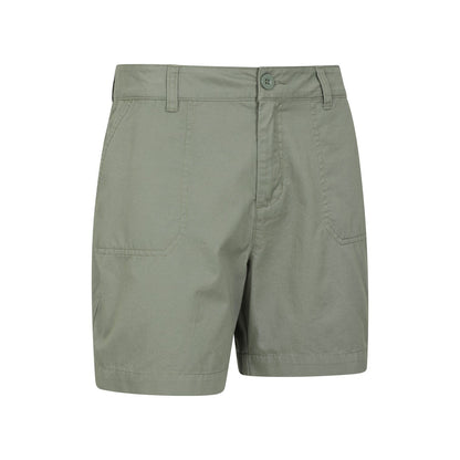 Khaki - Side - Mountain Warehouse Womens-Ladies Bayside Shorts