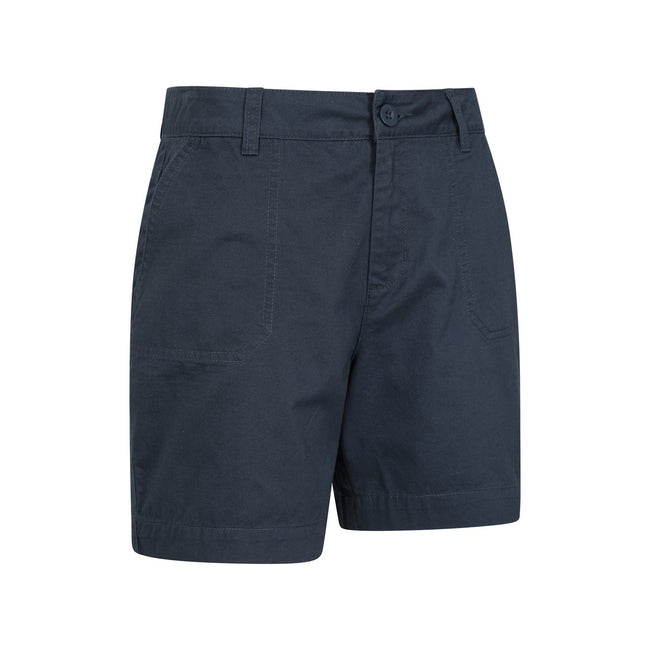 Navy - Side - Mountain Warehouse Womens-Ladies Bayside Shorts