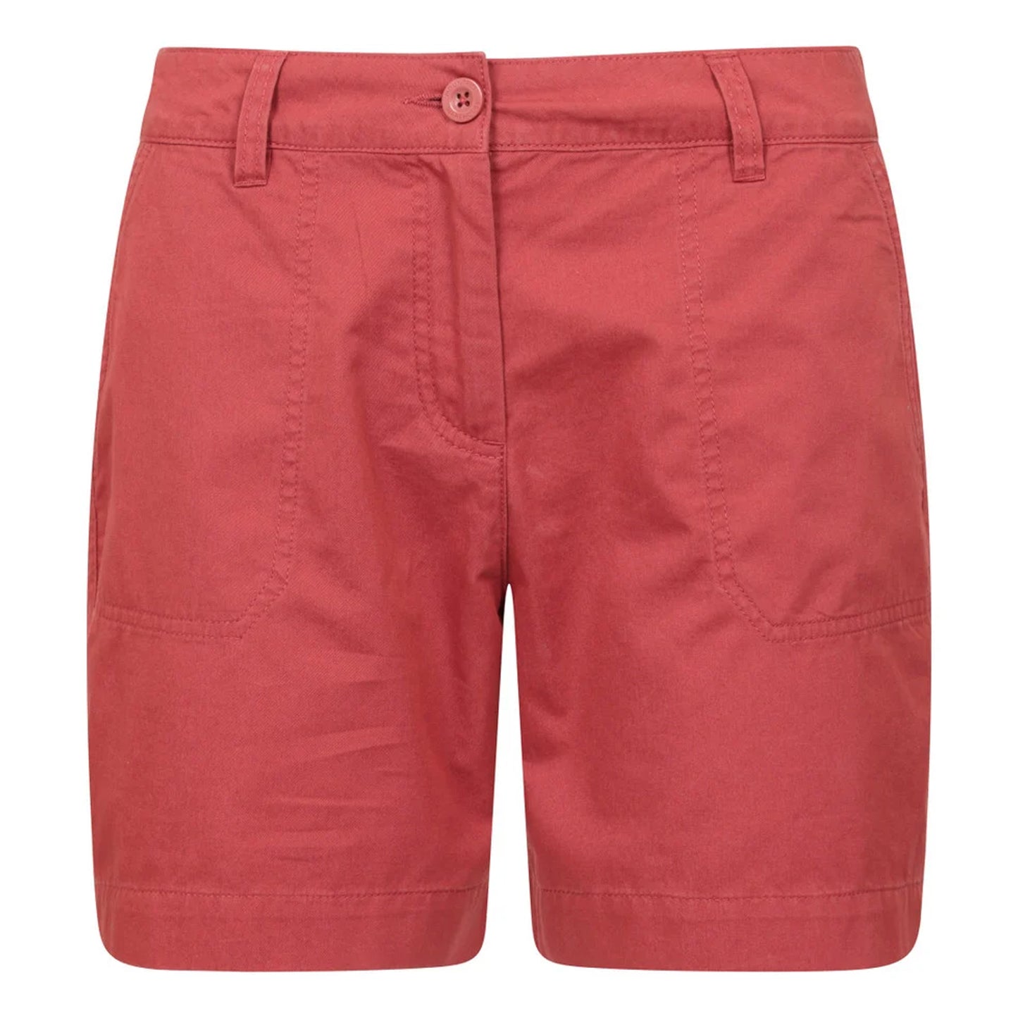 Red - Front - Mountain Warehouse Womens-Ladies Bayside Shorts