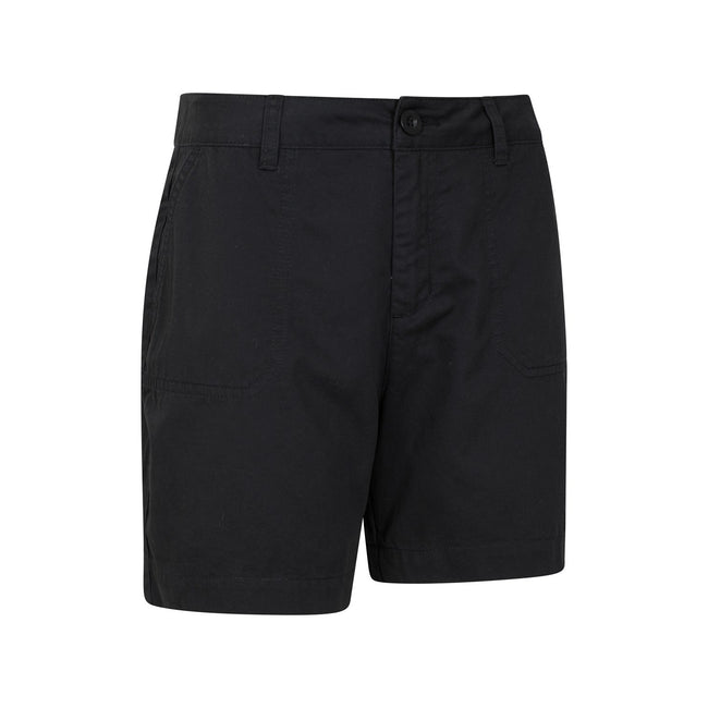 Black - Side - Mountain Warehouse Womens-Ladies Bayside Shorts