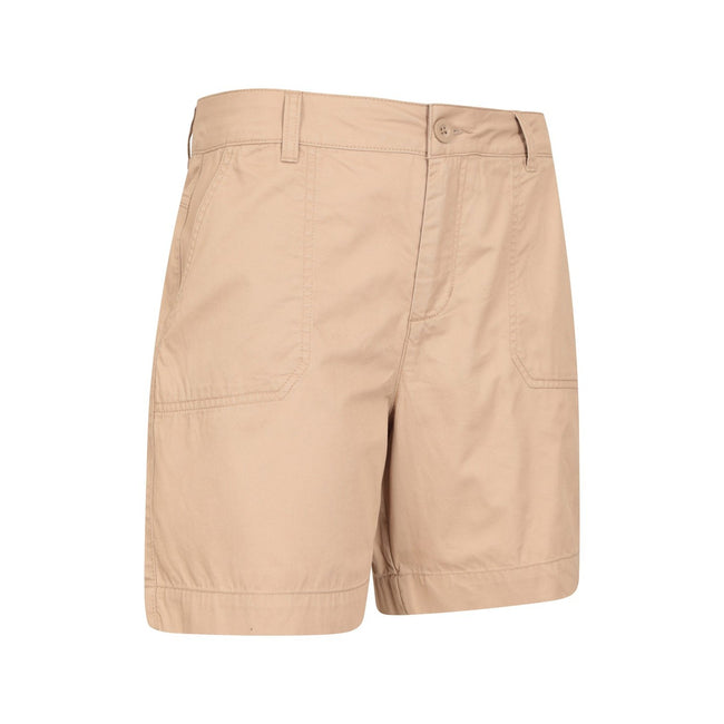 Dark Beige - Side - Mountain Warehouse Womens-Ladies Bayside Shorts
