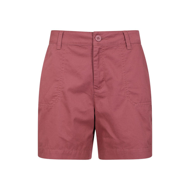 Dark Pink - Front - Mountain Warehouse Womens-Ladies Bayside Shorts