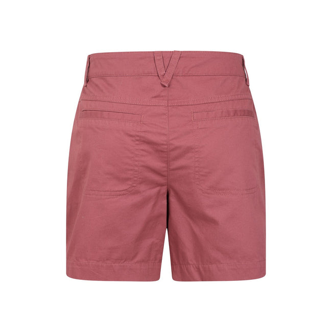 Dark Pink - Back - Mountain Warehouse Womens-Ladies Bayside Shorts