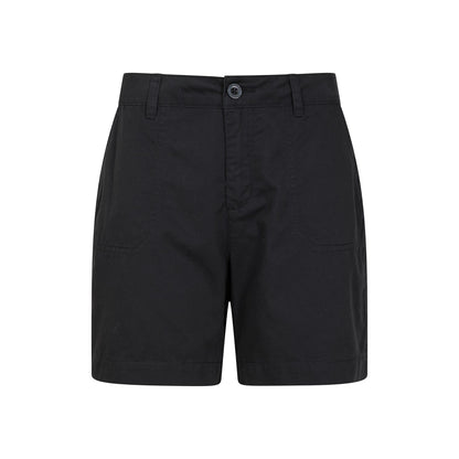 Black - Front - Mountain Warehouse Womens-Ladies Bayside Shorts