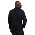 Black - Back - Mountain Warehouse Mens Beta Contrast Zip Top