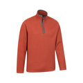 Rust - Back - Mountain Warehouse Mens Beta Contrast Zip Top