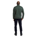 Green - Front - Mountain Warehouse Mens Beta Contrast Zip Top