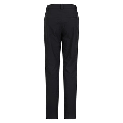 Black - Back - Mountain Warehouse Womens-Ladies Winter Hiker Stretch Hiking Trousers