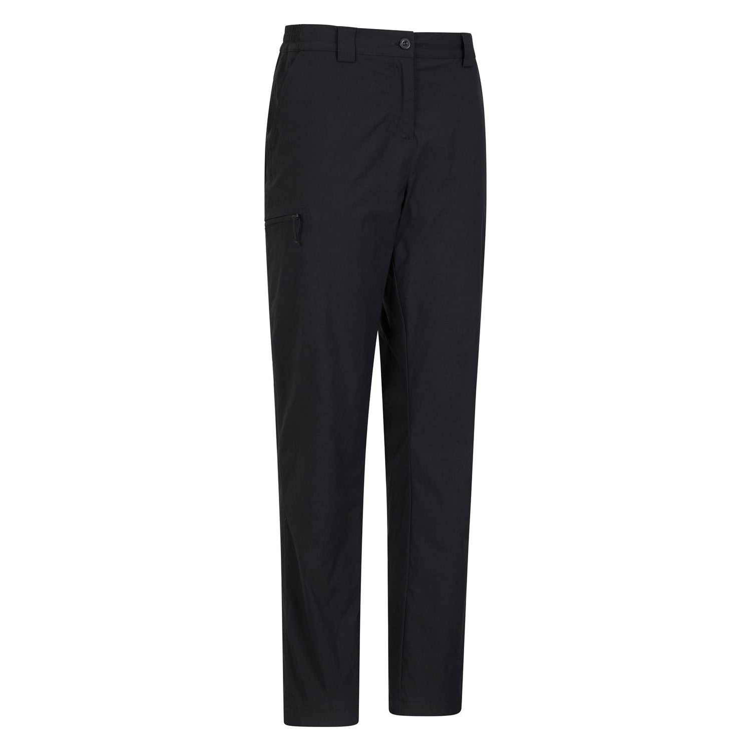 Black - Side - Mountain Warehouse Womens-Ladies Winter Hiker Stretch Hiking Trousers