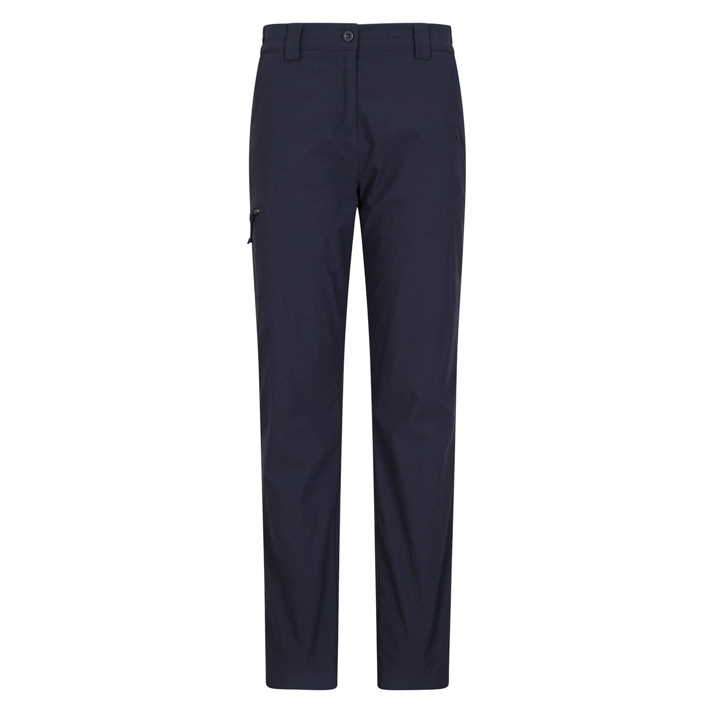 Navy - Front - Mountain Warehouse Womens-Ladies Winter Hiker Stretch Hiking Trousers